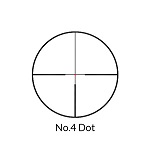 Nikko Ottica Diamond Hunting 30MM SFP 3-9×42 Saddle switch illuminated reticle No.4 Dot